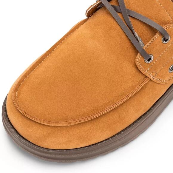 1883 NIB FitVille Men 10.5 Extra Wide Loafers Casual Slip on Shoes Suede Loafers - Picture 3 of 5